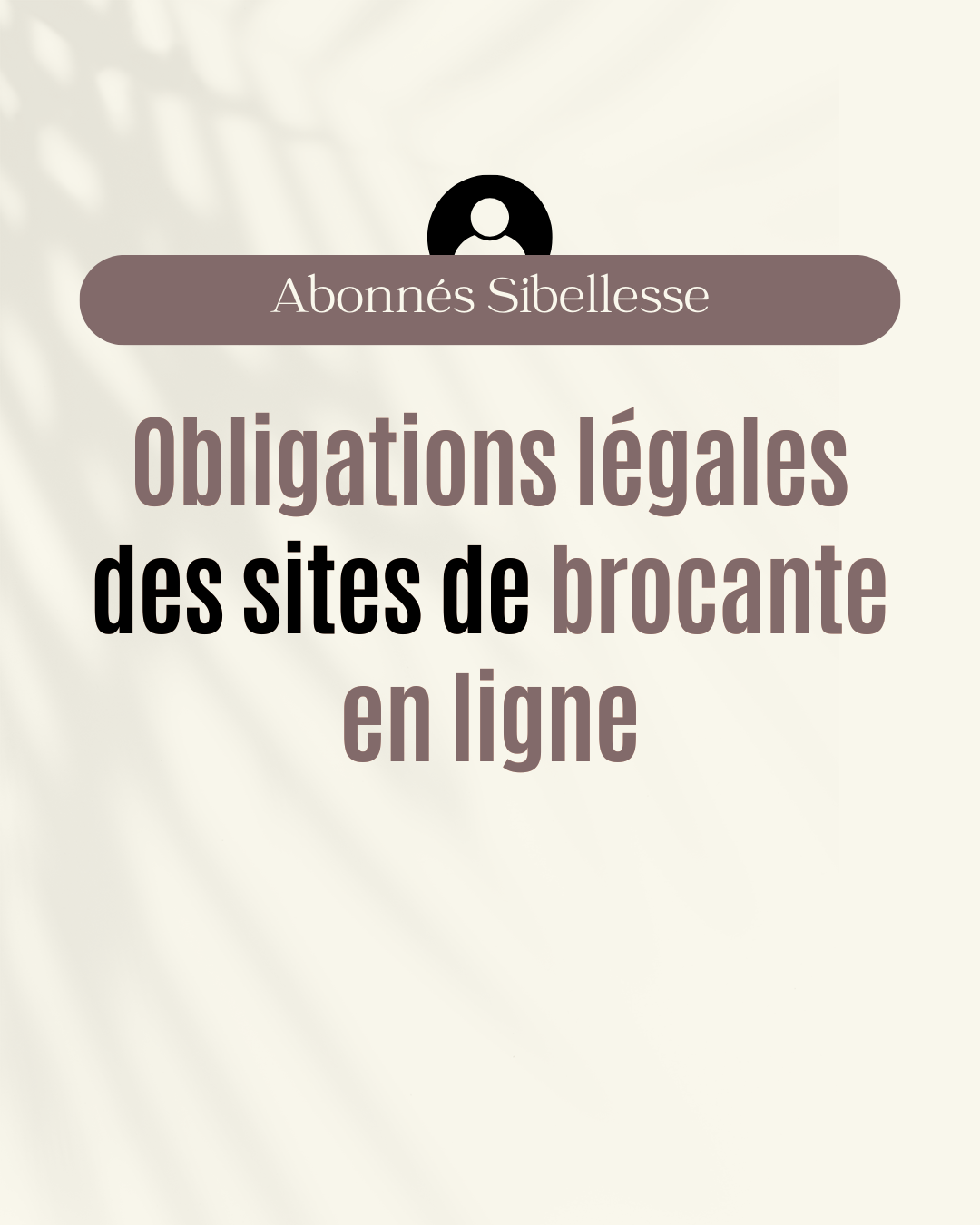 Obligations légales des sites de brocante en ligne